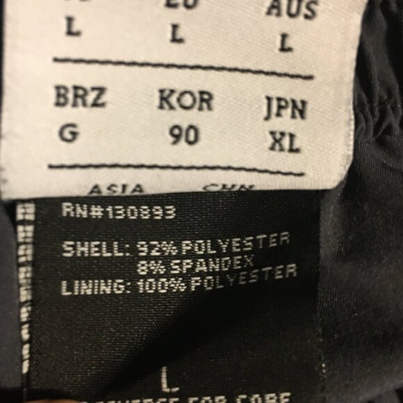 New Balance Mens Track Pants Size Large Polyester Spandex Blend Black - Picture 5 of 10